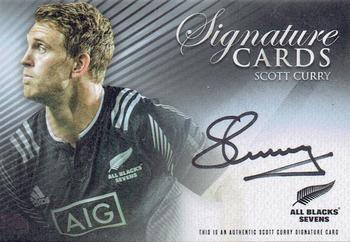 2018 Tap 'N' Play New Zealand Rugby - Signatures #SC-10 Scott Curry Front